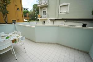 Balkón nebo terasa v ubytování Lugano Residence