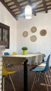 Posezení v ubytování Villa Los abuelos