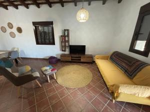 Posezení v ubytování Villa Los abuelos