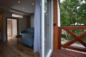 Vonkajšia záhrada v ubytovaní Apartmany ZEA