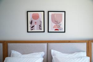 Letto o letti in una camera di Sunrise Qeparo