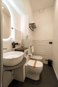 Koupelna v ubytování Archimede Vacanze B&B