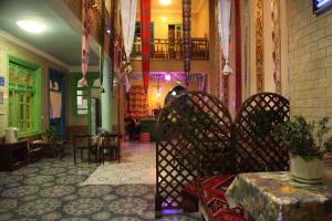 Predel za sedenje v nastanitvi 喀什故人归国际青年旅舍 Kashgar Returning Friends International Youth Hostel