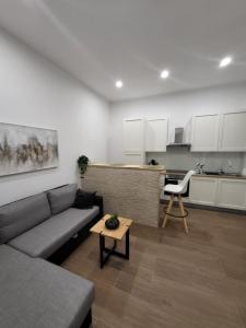 Dapur atau dapur kecil di Rijeka Capital apartman