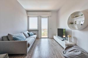 Posezení v ubytování P1 Sweet Apartment Lake View&Pool