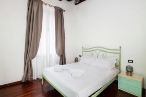 Cama o camas de una habitación en San Marco Canal View by Bricola Apartments