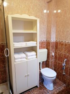Kúpeľňa v ubytovaní Katica Apartman