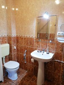 Kúpeľňa v ubytovaní Katica Apartman