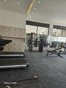 The fitness centre and/or fitness facilities at City haven Accommodation studios by Jeyem-Nandwa Ivy kileleshwa