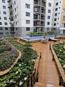 A garden outside City haven Accommodation studios by Jeyem-Nandwa Ivy kileleshwa