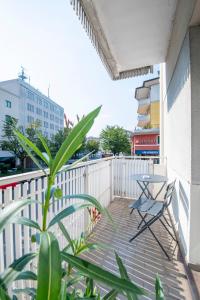 Balkón nebo terasa v ubytování B&B Dante