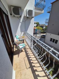 Balkoni atau teres di Apartments and Rooms Mamić