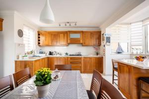 Kuhinja oz. manjša kuhinja v nastanitvi Seagull Penthouse Marsaxlokk