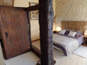 Letto o letti in una camera di Mas Laborde