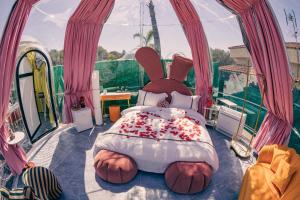Postel nebo postele na pokoji v ubytování J&L Glamping