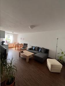 Posezení v ubytování Apartmán Sadová 430