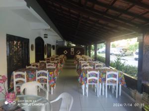 Restaurace v ubytování Pousada Manaká