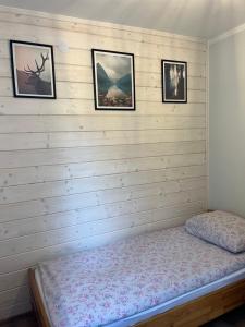 Posteľ alebo postele v izbe v ubytovaní Dwunastka