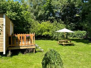 Zahrada ubytování La Cabane du Halage + 5 fotografií