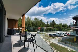 Κήπος έξω από το Laguna Beskidów Resort - Ski & Sail
