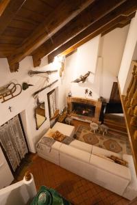 Posezení v ubytování Chalet Corona