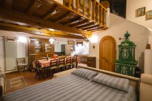 Posezení v ubytování Chalet Corona
