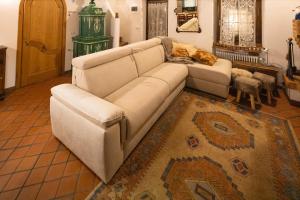 Posezení v ubytování Chalet Corona