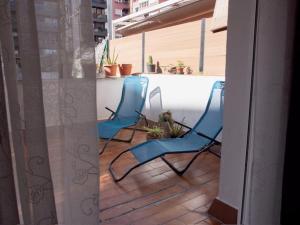 Μπαλκόνι ή βεράντα στο Còmode apartament al bell mig de Girona