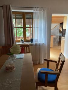Posezení v ubytování Ferienwohnung Idylle