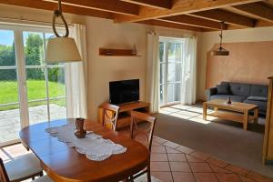 Μια τηλεόραση ή/και κέντρο ψυχαγωγίας στο Haus zwischen den Stränden