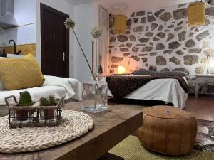 Ένα ή περισσότερα κρεβάτια σε δωμάτιο στο La cerra -Tiny-house