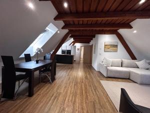 Posezení v ubytování Modern Appartement