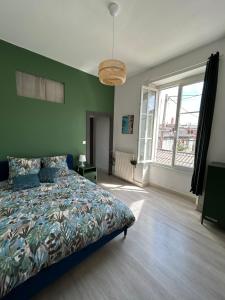 Postel nebo postele na pokoji v ubytování Appartement T3 Centre-Ville
