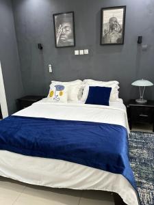 Postel nebo postele na pokoji v ubytování Private home