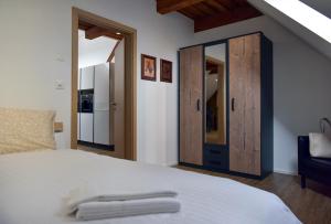 Voodi või voodid majutusasutuse Modern Appartement toas