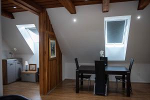 Istumisnurk majutusasutuses Modern Appartement
