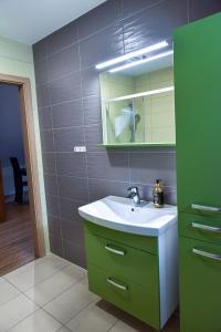 Vannituba majutusasutuses Modern Appartement