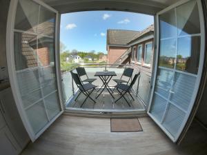 Μπαλκόνι ή βεράντα στο "Gästehaus Siebrecht" - Whg 3