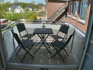 Μπαλκόνι ή βεράντα στο "Gästehaus Siebrecht" - Whg 3