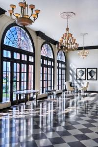 Restoran või mõni muu söögikoht majutusasutuses Berkeley Oceanfront Hotel