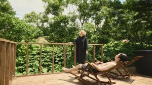 Gestir sem dvelja á Yoichi Vineyard Glamping