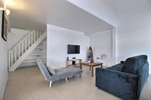 Ruang duduk di Sublime Duplex T4 Le Diamant 3 étoiles