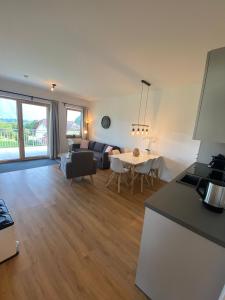 Setusvæði á Luxe appartement in Zuid Karinthië