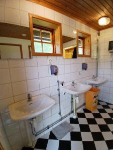 Koupelna v ubytování Höljes Camping & Ställplatser + 37 fotografií
