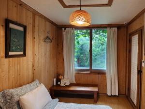 Posezení v ubytování Hanok Moryeon