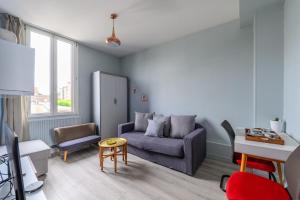 Χώρος καθιστικού στο Azurine - Appt pour 4 proche de Paris