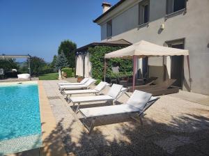 Πισίνα στο ή κοντά στο Casa San Rocco