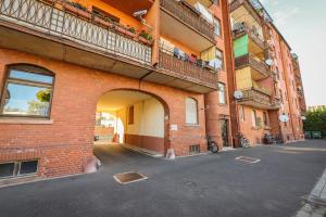 Budova, kde se apartmán nachází