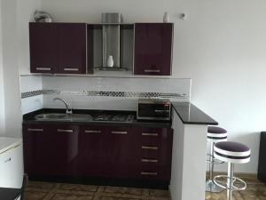 Kuchyň nebo kuchyňský kout v ubytování Appart Clim wifi 400m de la plage