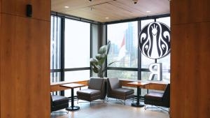Posezení v ubytování AI Hotel Jakarta Thamrin